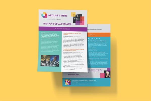 Flyer Mockup_Yellow Background